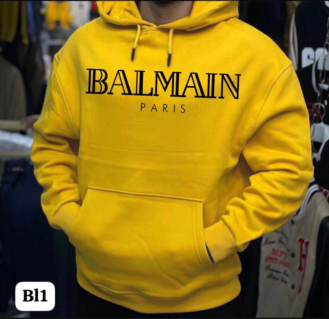 Balmain Paris Signature Hoodies