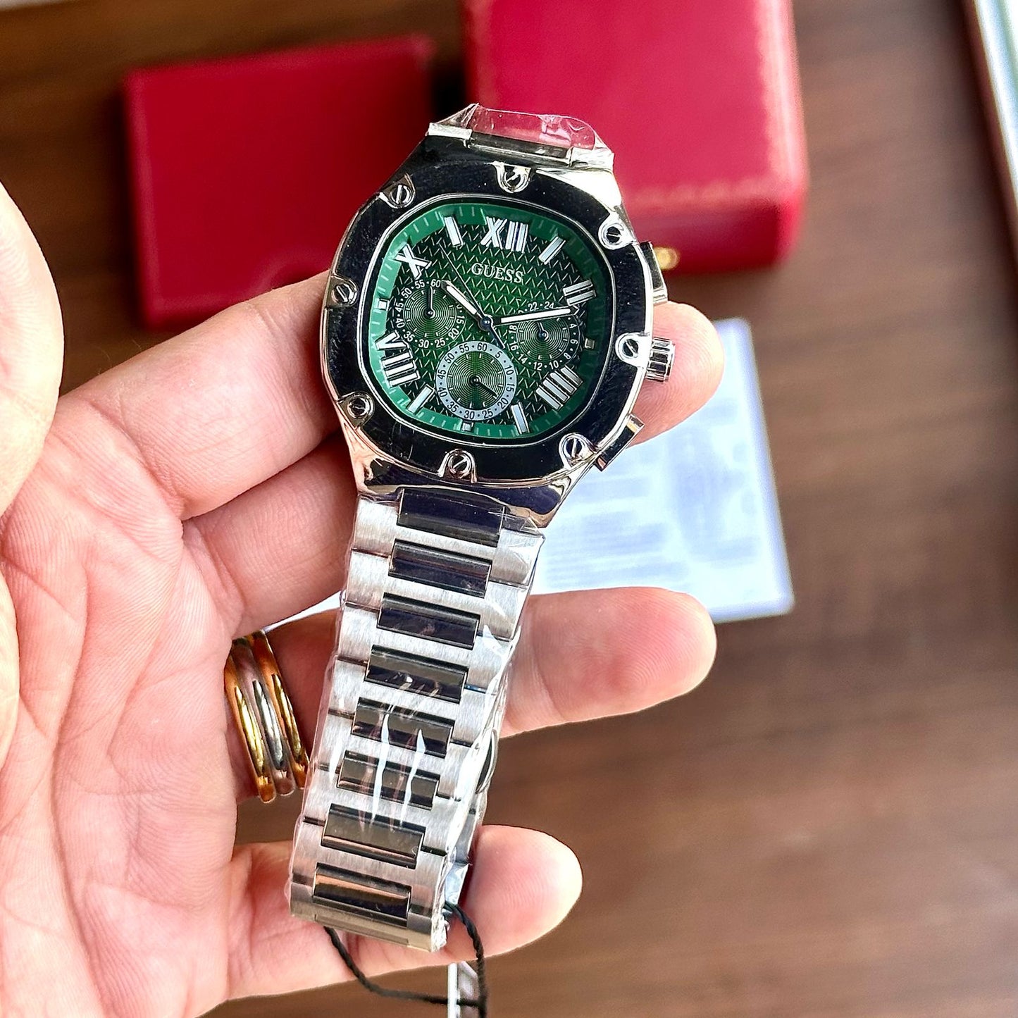 Guess Silver Blaze Watch