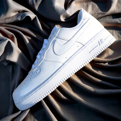 "Nike Air Force 1 – Classic All-White Edition"